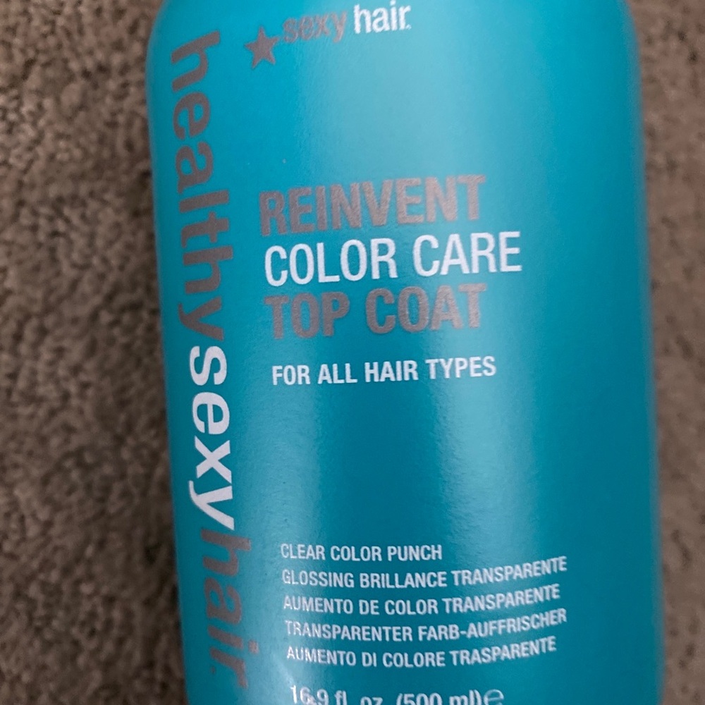 Sexy hair color hair top coat